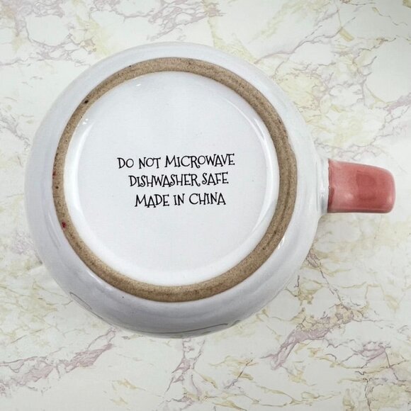 Pet Cat Kitten Coffee Mug "You're the Cats Meow" "You're Purrfect" White Pink - Picture 7 of 8